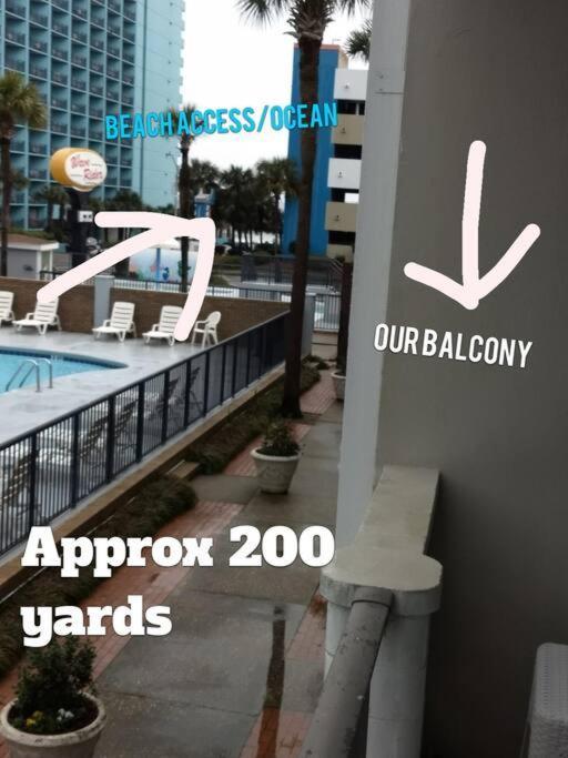 Pool Front & Across From Beach شاطئ ميرتل المظهر الخارجي الصورة